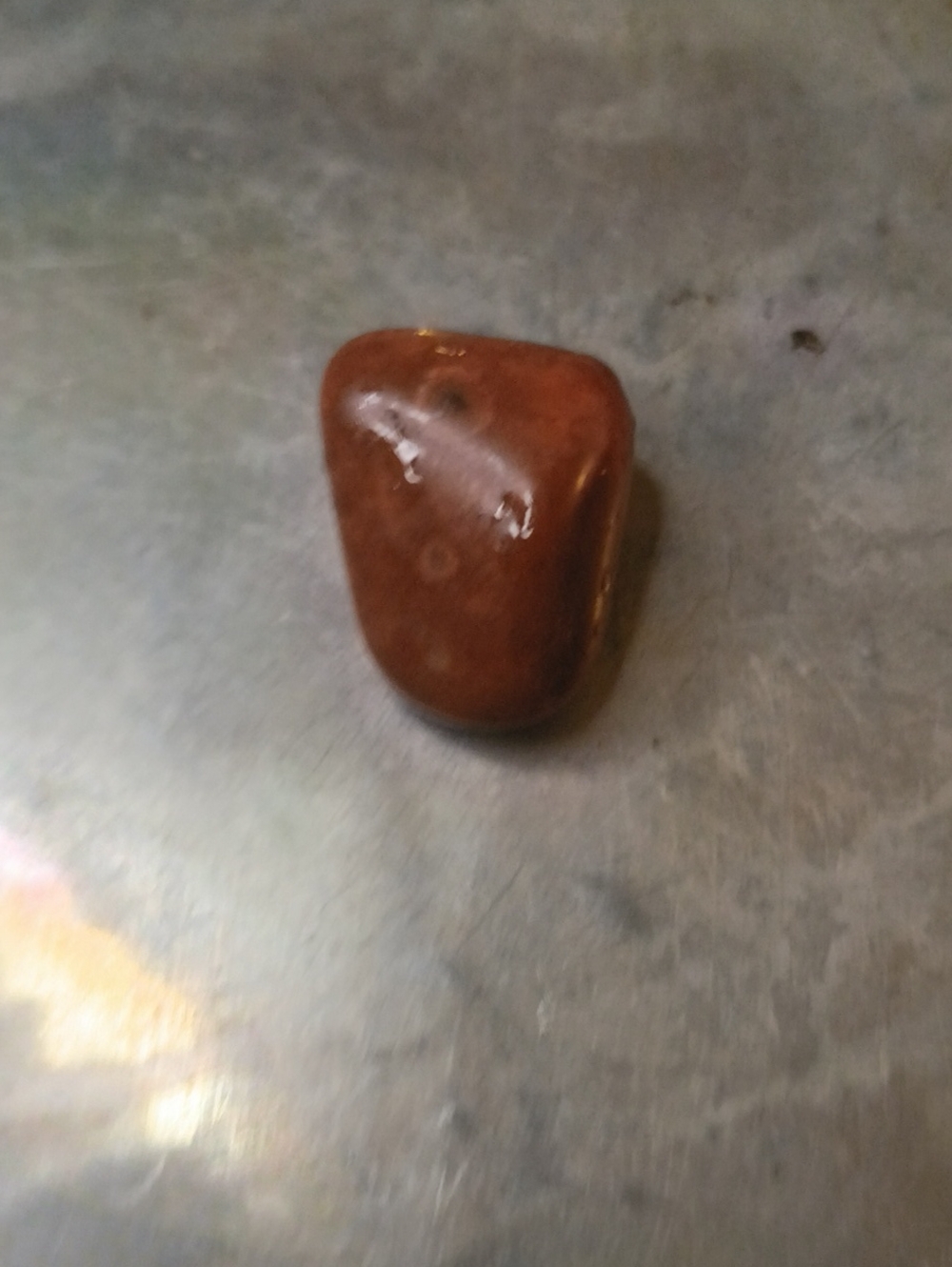 Polished Red Tumbled Stone